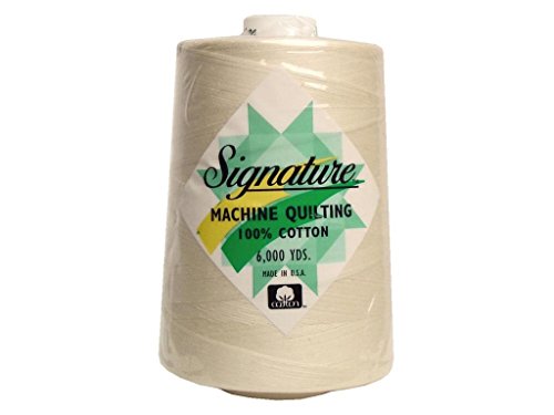 Signature Gewinde sig48.3 Signature 100% CTN Quilt Gewinde 6000yd Pergament 100% ctnqltthrd6000pchmt von Signature