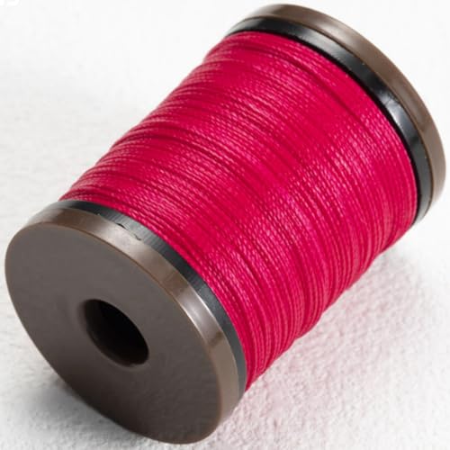 0,4 mm Polyester Lederfäden, Wachsfaden Cord für Lederhandwerk Leder Nähgarn Garn für Handwerk, Nähen, Buchbinden, Schmuck, Häkeln Und Die Buchbinder Nähfäden von SiiRo