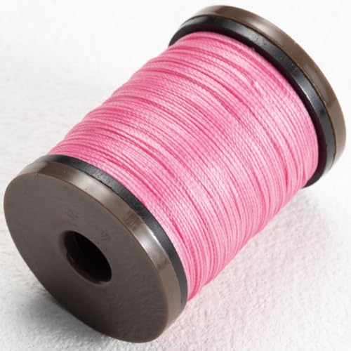 0,4 mm Polyester Lederfäden, Wachsfaden Cord für Lederhandwerk Leder Nähgarn Garn für Handwerk, Nähen, Buchbinden, Schmuck, Häkeln Und Die Buchbinder Nähfäden von SiiRo