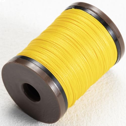 0,4 mm Polyester Lederfäden, Wachsfaden Cord für Lederhandwerk Leder Nähgarn Garn für Handwerk, Nähen, Buchbinden, Schmuck, Häkeln Und Die Buchbinder Nähfäden von SiiRo