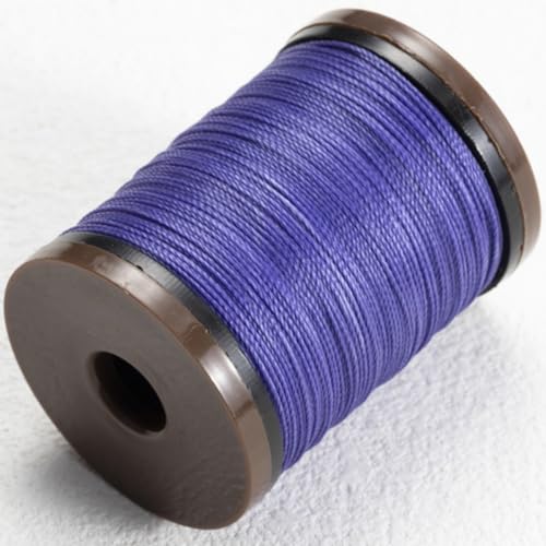 0,4 mm Polyester Lederfäden, Wachsfaden Cord für Lederhandwerk Leder Nähgarn Garn für Handwerk, Nähen, Buchbinden, Schmuck, Häkeln Und Die Buchbinder Nähfäden von SiiRo