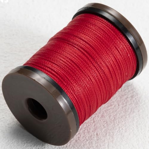 0,4 mm Polyester Lederfäden, Wachsfaden Cord für Lederhandwerk Leder Nähgarn Garn für Handwerk, Nähen, Buchbinden, Schmuck, Häkeln Und Die Buchbinder Nähfäden von SiiRo