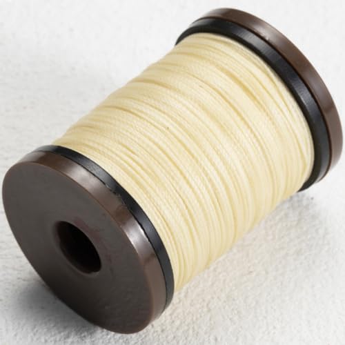 0,5 mm Polyester Lederfäden, Wachsfaden Cord für Lederhandwerk Leder Nähgarn Garn für Handwerk, Nähen, Buchbinden, Schmuck, Häkeln Und Die Buchbinder Nähfäden von SiiRo