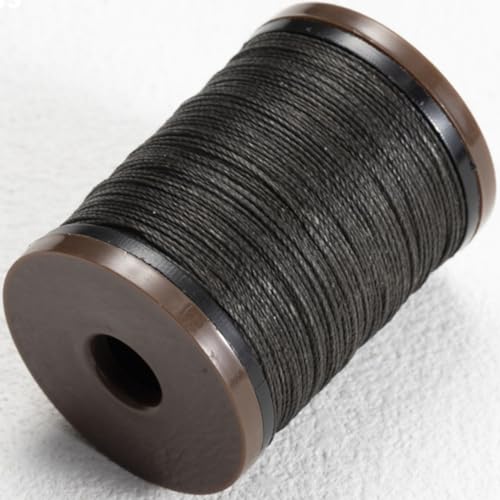 0,5 mm Polyester Lederfäden, Wachsfaden Cord für Lederhandwerk Leder Nähgarn Garn für Handwerk, Nähen, Buchbinden, Schmuck, Häkeln Und Die Buchbinder Nähfäden von SiiRo