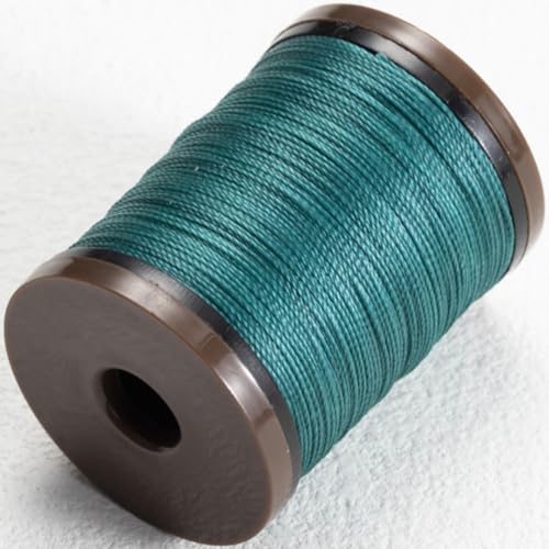 0,5 mm Polyester Lederfäden, Wachsfaden Cord für Lederhandwerk Leder Nähgarn Garn für Handwerk, Nähen, Buchbinden, Schmuck, Häkeln Und Die Buchbinder Nähfäden von SiiRo