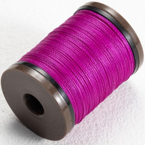 0,5 mm Polyester Lederfäden, Wachsfaden Cord für Lederhandwerk Leder Nähgarn Garn für Handwerk, Nähen, Buchbinden, Schmuck, Häkeln Und Die Buchbinder Nähfäden von SiiRo