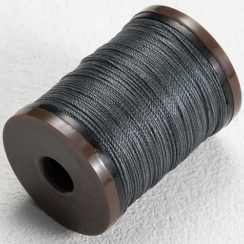 0,5 mm Polyester Lederfäden, Wachsfaden Cord für Lederhandwerk Leder Nähgarn Garn für Handwerk, Nähen, Buchbinden, Schmuck, Häkeln Und Die Buchbinder Nähfäden von SiiRo