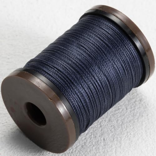 0,5 mm Polyester Lederfäden, Wachsfaden Cord für Lederhandwerk Leder Nähgarn Garn für Handwerk, Nähen, Buchbinden, Schmuck, Häkeln Und Die Buchbinder Nähfäden von SiiRo