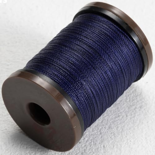 0,5 mm Polyester Lederfäden, Wachsfaden Cord für Lederhandwerk Leder Nähgarn Garn für Handwerk, Nähen, Buchbinden, Schmuck, Häkeln Und Die Buchbinder Nähfäden von SiiRo