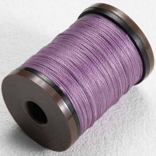 0,5 mm Polyester Lederfäden, Wachsfaden Cord für Lederhandwerk Leder Nähgarn Garn für Handwerk, Nähen, Buchbinden, Schmuck, Häkeln Und Die Buchbinder Nähfäden von SiiRo