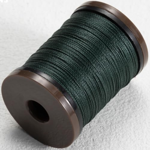 0,5 mm Polyester Lederfäden, Wachsfaden Cord für Lederhandwerk Leder Nähgarn Garn für Handwerk, Nähen, Buchbinden, Schmuck, Häkeln Und Die Buchbinder Nähfäden von SiiRo