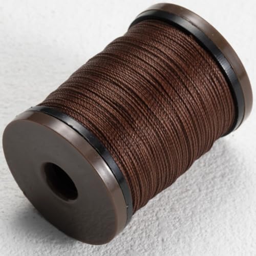 0,5 mm Polyester Lederfäden, Wachsfaden Cord für Lederhandwerk Leder Nähgarn Garn für Handwerk, Nähen, Buchbinden, Schmuck, Häkeln Und Die Buchbinder Nähfäden von SiiRo