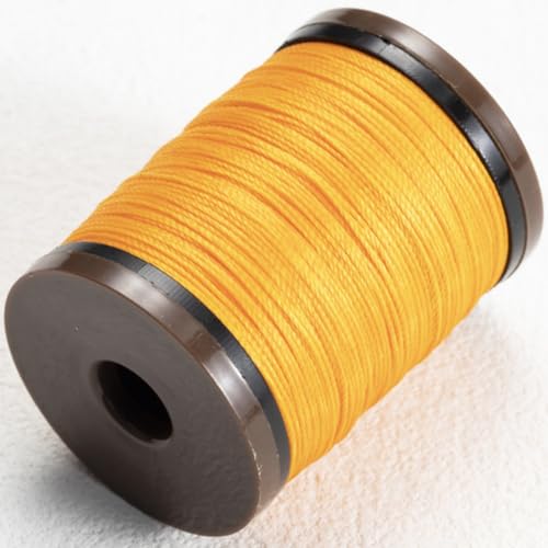 0,8 mm Polyester Lederfäden, Wachsfaden Cord für Lederhandwerk Leder Nähgarn Garn für Handwerk, Nähen, Buchbinden, Schmuck, Häkeln Und Die Buchbinder Nähfäden von SiiRo