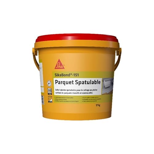 Sika Elastischer Klebstoff SikaBond-151 Parkett Spachtelmasse - 17kg von Sika