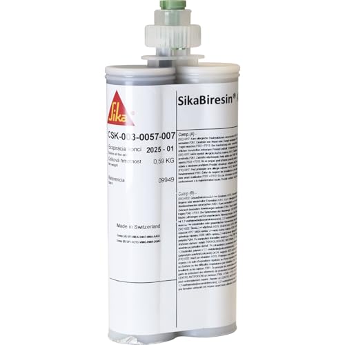 Sika Holzspachtelmasse Biresin AP350 (AB) schwarz 400ml von Sika