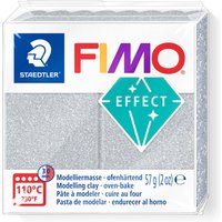 FIMO effect "Glitter" - Silber von Silber