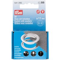 Prym Ösen mit Scheiben - 11 mm, 20 Stück von Prym