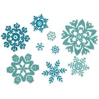 Sizzix Framelits Stanzschablone "White Christmas #2 by Catherine Pooler" von Silber