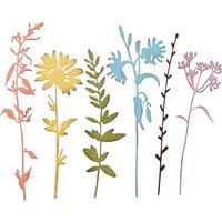 Sizzix Thinlits Stanzschablone "Wildflowers by Tim Holtz" von Sizzix