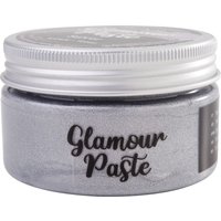 Stamperia "Glamour Paste" - Silver von Silber
