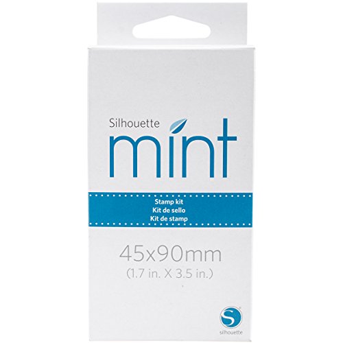 Silhouette America Silhouette Mint Stempelkit 45 mm x 90 mm, Gummi, Mehrfarbig, XX-Large von Silhouette