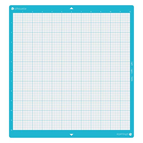 Silhouettes Silhouette CUT-MAT-12LT-3T leichtem Halt Schneidematte für Cameo, transparent, 12x12-inch von Silhouette