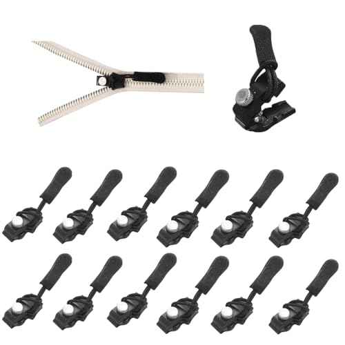 Reißverschluss Reparatur Set, Zipper Reparatur Set, Ersatz Zipper für Reißverschluss Repair Kit, Reißverschluss Repair Kit, Reißverschluss Fix Ersatz für Gepäck, Rucksäcke, Jacken, Geldbörsen von Silkwish