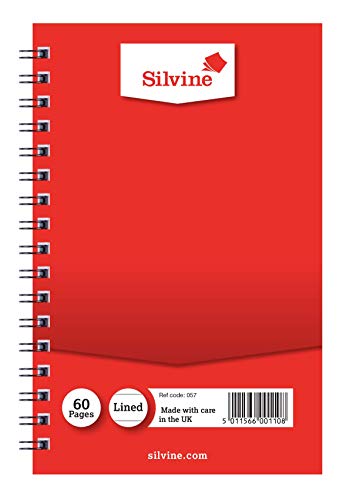 Silvine sv40110 6,4 mm x 3,8 mm schwach Memo Book von Silvine