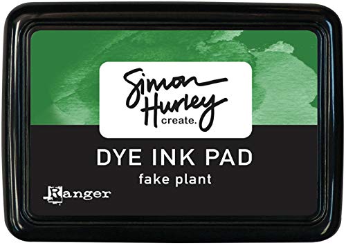 Simon Hurley HUP69331 Dye Ink Pad-Fake Plant Create Stempelkissen, 6,99 x 9,53 cm, Kunstpflanze, 6.99 x 9.53 cm von Ranger