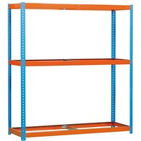 Simonrack Schwerlastregal SIMONFORTE 2406-3 450100045202460 orange, blau 240,0 x 60,0 x 200,0 cm von SIMONRACK