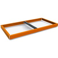 Simonrack Stahlfachboden SIMONFORTE EA 1804 orange 180,0 x 45,0 cm von SIMONRACK