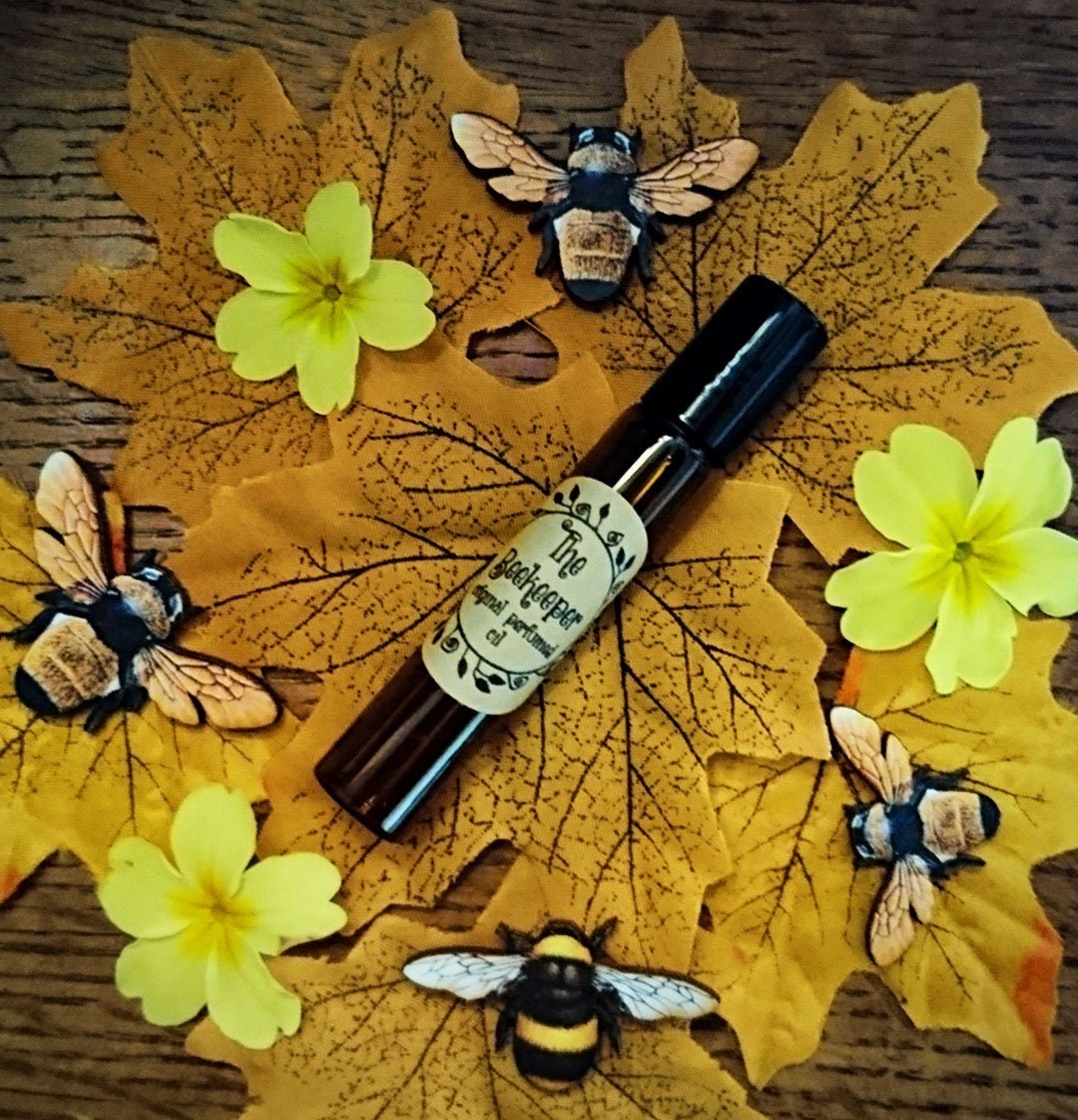 The Beekeeper Original Parfümöl - Frühling Sommer Roll-On Duft Jasmin Lilie Neroli Ylang Amber Süße Florale Vegane Ölmischung von SimonsNest