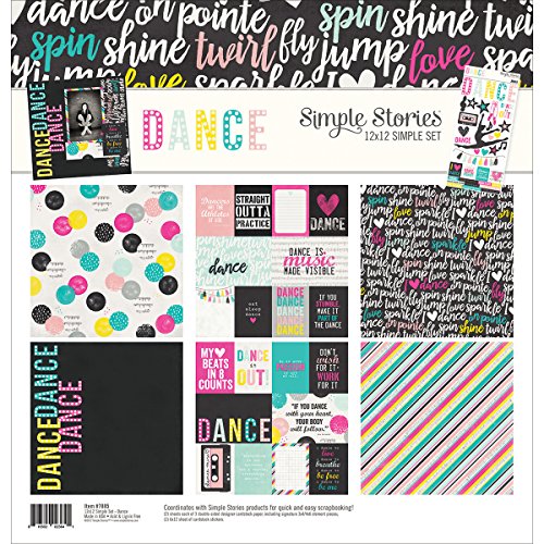 Simple Stories 7885 Dance 30,5 x 30,5 cm Collection Kit von Simple Stories