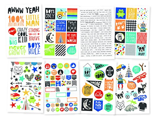 Simple Stories SI10240 Sticker, mehrfarbig, M von Simple Stories