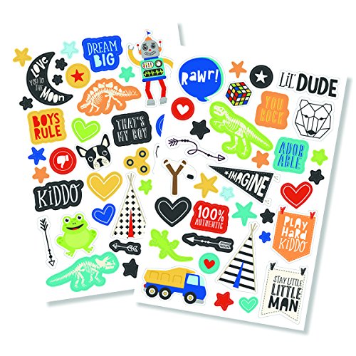 Simple Stories SI10241 Sticker, mehrfarbig, M von Simple Stories