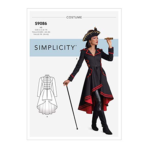 SIMPLICITY CREATIVE CORP SS9086H5 Pattern Simplicity Muster 6-8-10-12, 6-8-10-12-14 von SIMPLICITY CREATIVE CORP