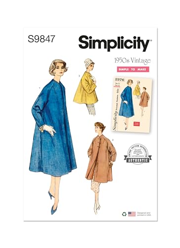 Simplicity Schnittmuster 9847 Y5 (46-50-52-54) von Simplicity