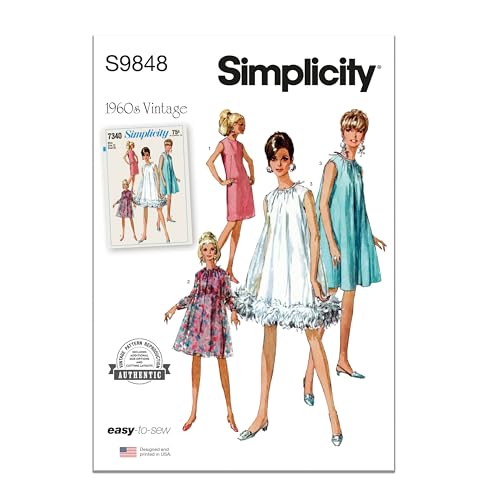 SIMPLICITY SS9848K5 Damenkleider K5 (36-38-40-42) von Simplicity