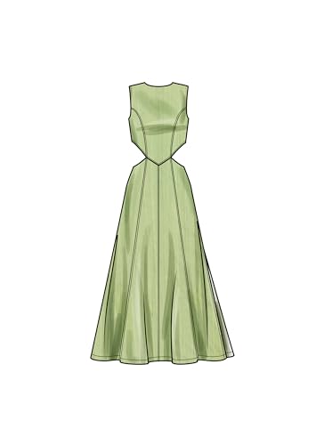 SIMPLICITY Schnittmuster SS9920U5 Damenkleid mit Ausschnitt und Längenvariationen U5 (44-46-48-50-52) von Simplicity