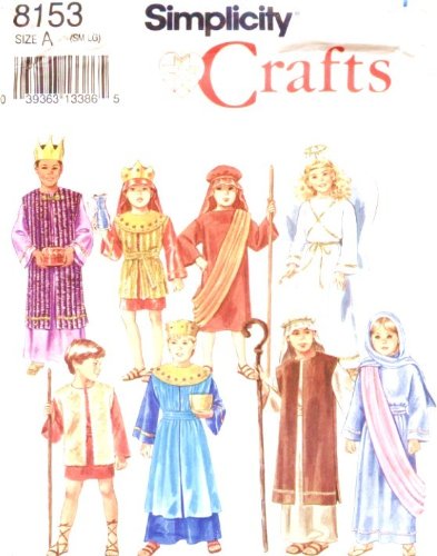 SIMPLICITY Sewing Pattern 8153 Navvity Costumes Sewing Pattern (Childraen Boys/Girls Size Small - Large 2-12) von Simplicity