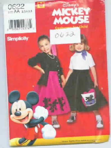 Simplicity 0622 50039;s Sock Hop Child039;s Muster von Simplicity