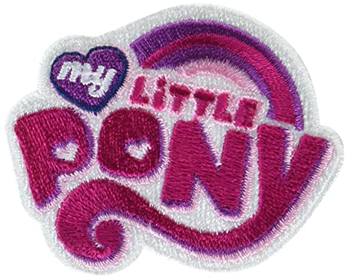 Simplicity 19320100165 My Little Pony Logo Aufnäher zum Aufbügeln für Kleidung, Rucksäcke und Accessoires, 6,3 cm B x 5,1 cm L von Simplicity