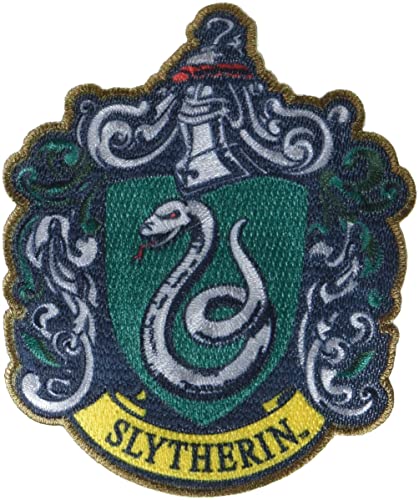 Simplicity 19320100184 Harry Potter Slytherin Aufnäher zum Aufbügeln für Kleidung, Rucksäcke und Accessoires, Eisen, mehrfarbig, 1 Count (Pack of 1) von Simplicity