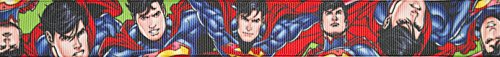 Simplicity 25 mm Superman Grosgrain Ribbon-2.7mtrs/3yds, Polyester, Mehrfarbig, 8.97 X 2.82 x 8.97 cm von Simplicity