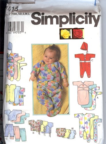 Simplicity 7418 Kinder-Wardrobe-Muster von Simplicity