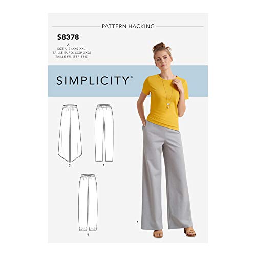 Simplicity Creative Corp Simplicity Muster, XXS-XS-S-M-L-XL-XXL von Simplicity