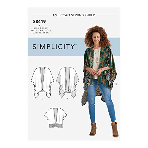 Simplicity Muster X, XS-S-M-L-XL von Simplicity Patterns