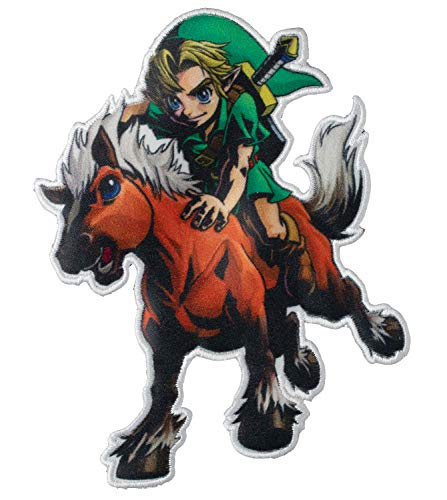 Simplicity Nintendo The Legend of Zelda Link and Epona Applique Kleidung Bügelbild 8,1 x 9,6 cm von Simplicity