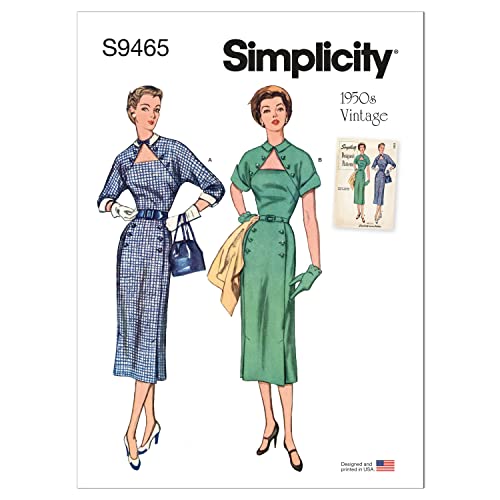 Simplicity SS9465H5 Damenkleid H5 (34-38-40) von Simplicity