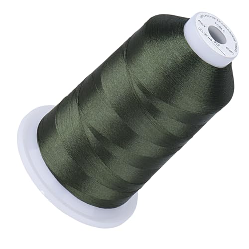 Simthread Stickgarn, 40 W, 100 % Polyester, für Brother, Babylock, Janome, Singer, Pfaff, Husqvarna, Bernina-Maschine von Simthread